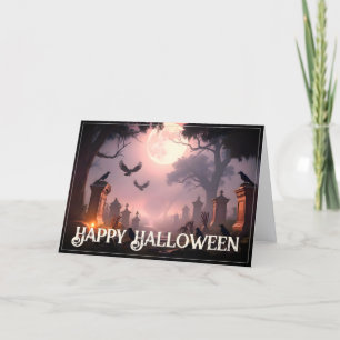 Nacht der Schaduwen – Een Halloween-spreuk ontwaak Kaart