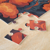 nacht draak puzzel (Zijkant)