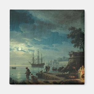 Nacht: Een poort in de Moonlight, 1748 Magneet