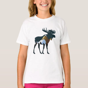 Nacht Eland Bos T-shirt