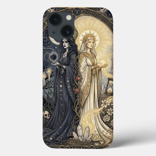 Nacht en Dag Case-Mate iPhone Case (Achterkant)