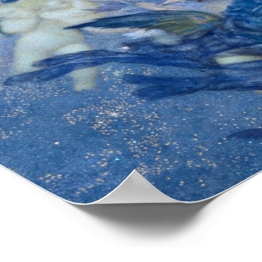 Nacht en haar sterren poster (Hoek)