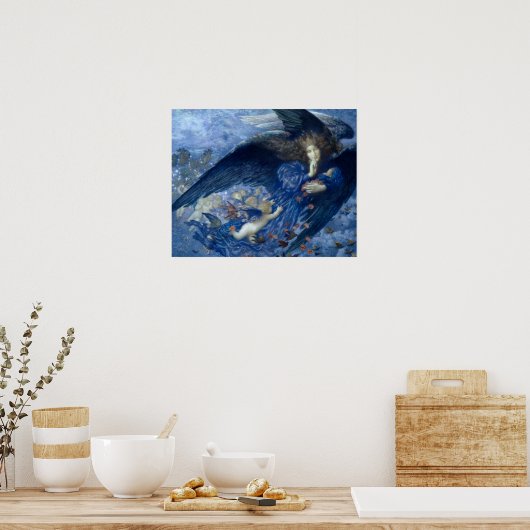 Nacht en haar sterren poster (Keuken)