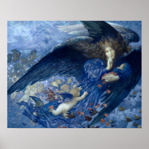 Nacht en haar sterren poster