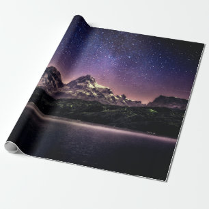Nacht hemellandschap in Patagonië, Argentinië, Zui Cadeaupapier