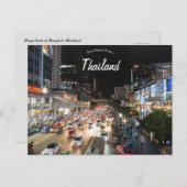 Nacht in Bangkok Thailand Briefkaart (Voorkant / Achterkant)
