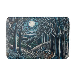 Nacht in de Bossen Badmat