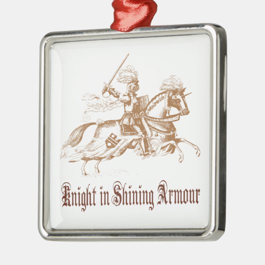 nacht in de mijnbouw metalen ornament (Links)