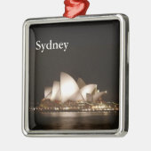 Nacht in de opera metalen ornament (Links)