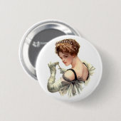 Nacht in de opera ronde button 5,7 cm (Voorkant /achterkant)