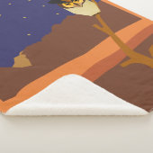 Nacht in de woestijn sherpa deken (3/4)