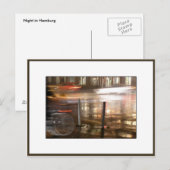 Nacht in Hamburg Briefkaart (Voorkant / Achterkant)