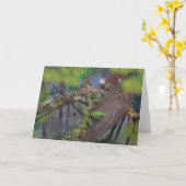 Nacht in het sequoiawoud kaart (Gele Bloem)