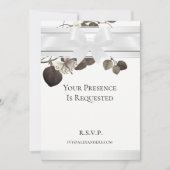 Nacht in het witte gedeelte Sepia Garden Kaart (Voorkant)