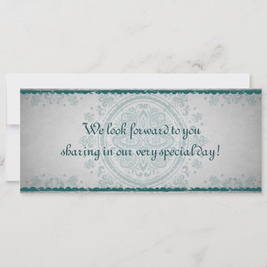 Nacht in India Uitnodiging tot uitzending van het (Achterkant)