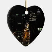 Nacht in Montreal Keramisch Ornament (Rechts)