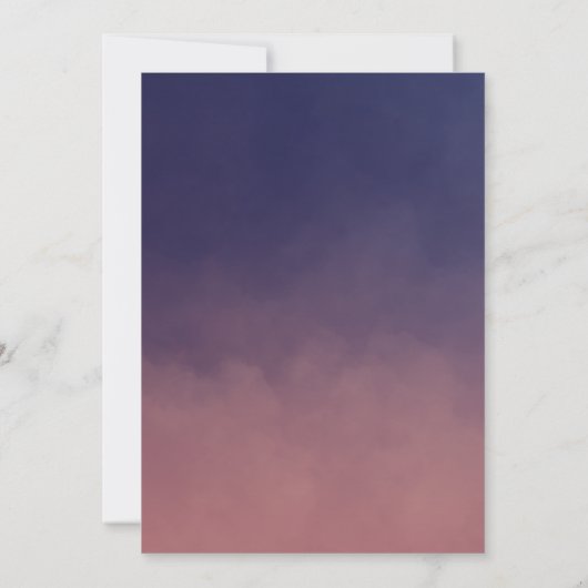 Nacht in Parijs - Birthday Kaart (Achterkant)