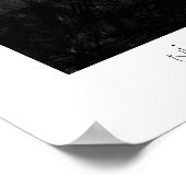 Nacht in Parijs Poster (Hoek)