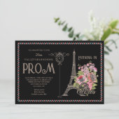 nacht in Parijs via uitnodigingen (Staand voorkant)