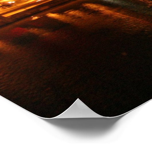 Nacht in Pittsburgh Poster (Hoek)