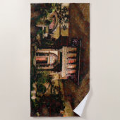 NACHT IN SHANGRI-LA Beach Handdoek (Voorkant)