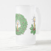 Nacht kerstfeest voorste Mok (Voorkant rechts)