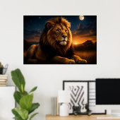 Nacht Koning Poster (Thuiskantoor)
