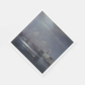 Nacht landschap in Venetië (Italiaanse stad) Servet (Hoek)