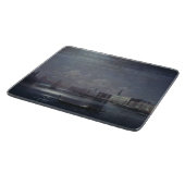 Nacht landschap in Venetië (Italiaanse stad) Snijplank (Hoek)