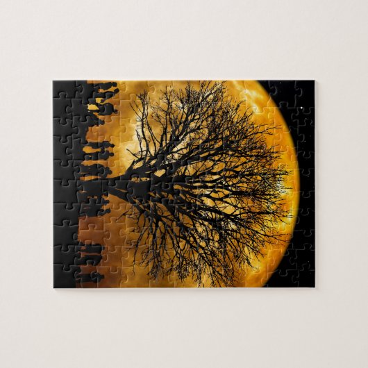 Nacht Legpuzzel (Horizontaal)