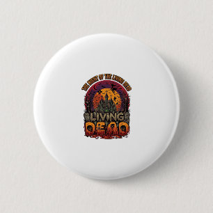 Nacht Leven Dode Halloween Griezelen Huis Heks Sk Ronde Button 5,7 Cm