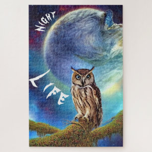 Nacht levensuil legpuzzel