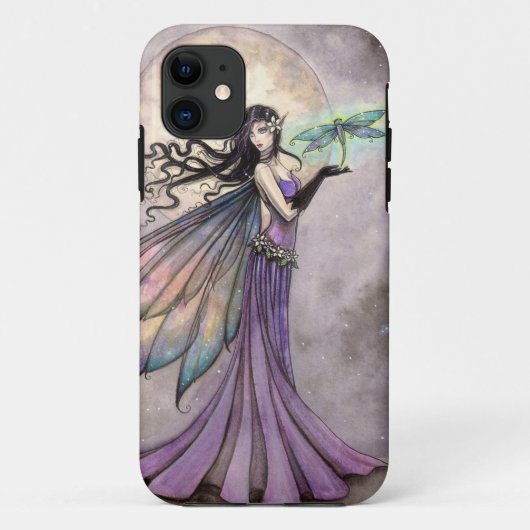 Nacht Libelle Fee Fantasie Kunst Case-Mate iPhone Case (Achterkant)