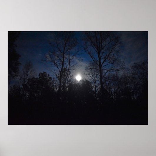 Nacht licht, poster (Voorkant)