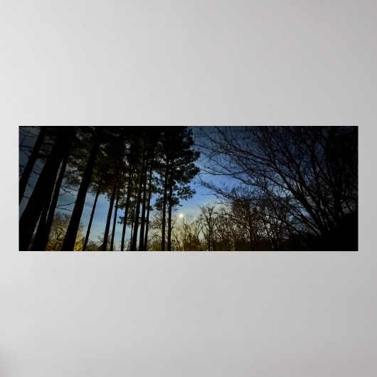 Nacht licht, poster (Voorkant)