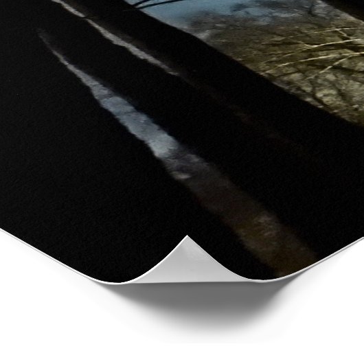 Nacht licht, poster (Hoek)