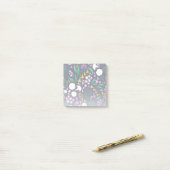 Nacht Maan Tuin Bloemen Botanisch Patroon Post-it® Notes (Op bureau)