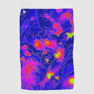 Nacht Magic Golfhanddoek