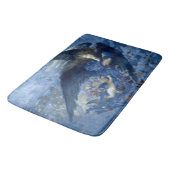 Nacht met haar Train of Stars (Angel met Cherubs) Badmat (Gekanteld)