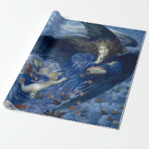 Nacht met haar Train of Stars (Angel met Cherubs)