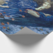 Nacht met haar Train of Stars (Angel met Cherubs) Cadeaupapier (Hoek)