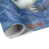 Nacht met haar Train of Stars (Angel met Cherubs) Cadeaupapier (Rol Hoek)