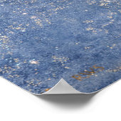 Nacht met haar Train of Stars (Angel met Cherubs) Poster (Hoek)