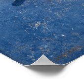 Nacht met haar Train of Stars (Angel met Cherubs) Poster (Hoek)