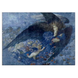 Nacht met haar Train of Stars (Angel met Cherubs) Snijplank