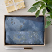 Nacht met haar Train of Stars (Angel met Cherubs) Tissuepapier (Geschenk)
