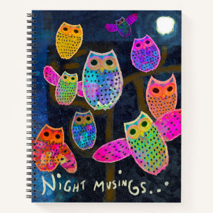 Nacht-moestukken voor laptop/dagboek notitieboek