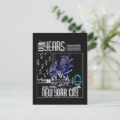 Nacht (Neon) Briefkaart (Staand voorkant)