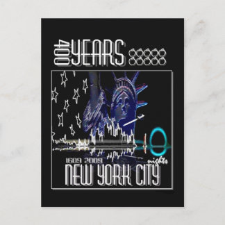 Nacht (Neon) Briefkaart