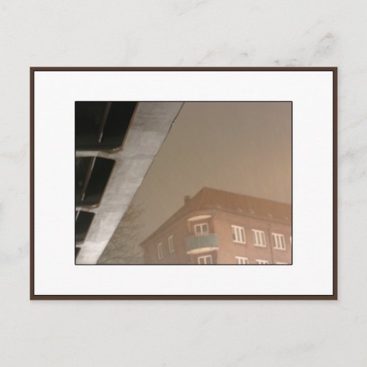 Nacht onder de brug, Hamburg Briefkaart (Voorkant)